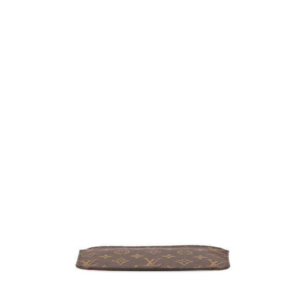 Pre-owned Louis Vuitton Monogram Neverfull Pouch Brown