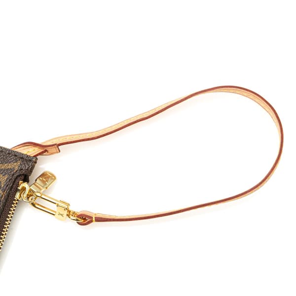 Pre-owned Louis Vuitton Monogram Neverfull Pouch Brown