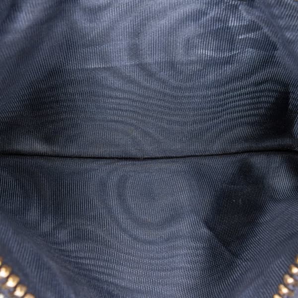 Pre-owned Dior Oblique Canvas Zip Pouch Blue