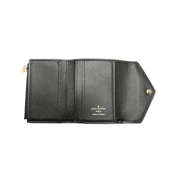 Pre-owned Louis Vuitton Monogram Giant Reverse Zoe Wallet Brown