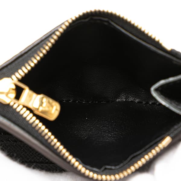 Pre-owned Louis Vuitton Monogram Giant Reverse Zoe Wallet Brown