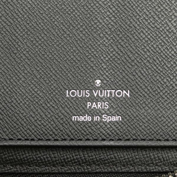 Pre-owned Louis Vuitton Damier Graphite Vertical Zippy Wallet Black