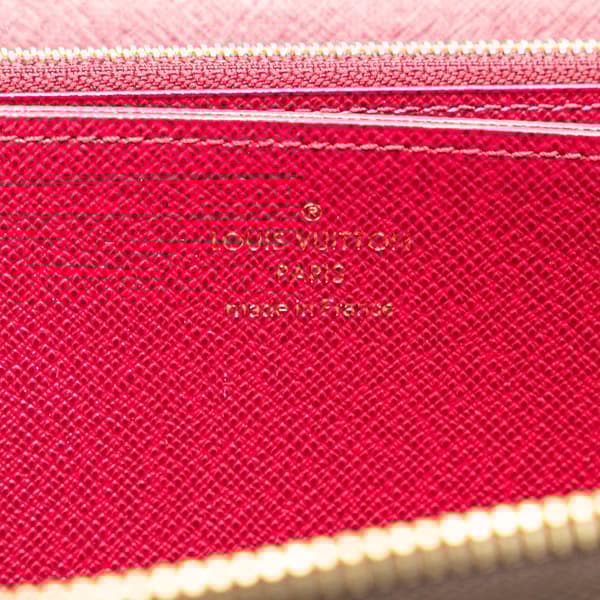 Pre-owned Louis Vuitton Monogram Zippy Wallet Brown