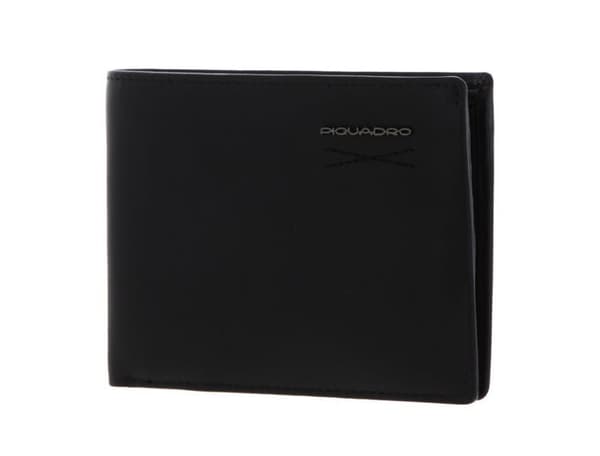 PIQUADRO Plånbok svart för män - Obidos Herrplånbok Nero 139910