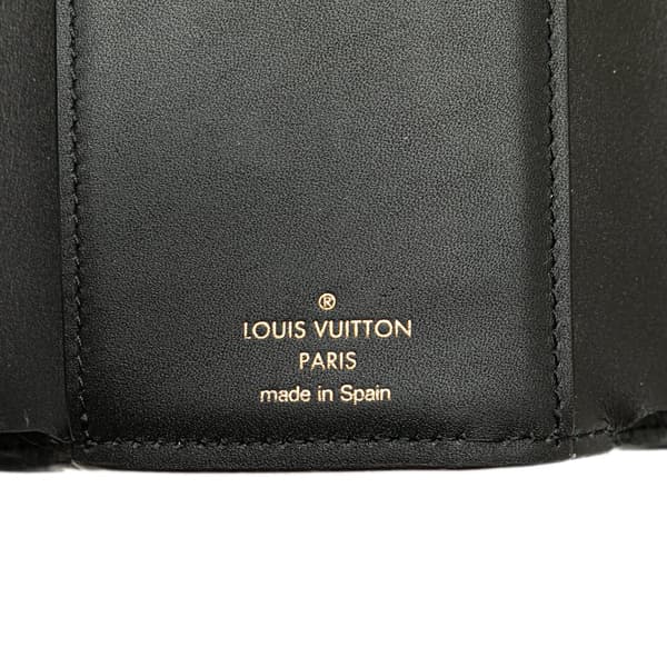 Pre-owned Louis Vuitton Monogram Reverse Dauphine Compact Wallet Brown
