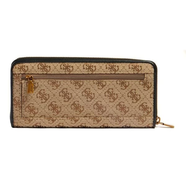 GUESS Aviana SLG Large Zip Around L Latte / Black [205360] - plånbok plånbok