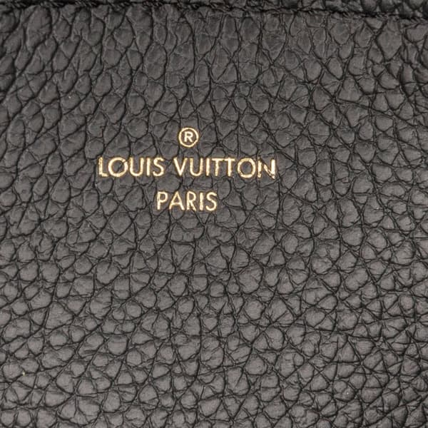 Pre-owned Louis Vuitton Bicolor Monogram Empreinte Pochette Felicie Insert Black