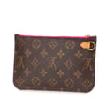 Miniatyrbilde 2 av 10: Pre-owned Louis Vuitton Monogram Neverfull Pouch Brown