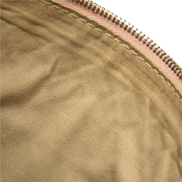 Pre-owned Bottega Veneta Leather Intrecciato Pouch Brown