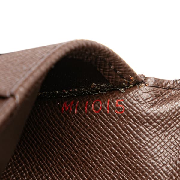 Pre-owned Louis Vuitton Damier Ebene Pocket Organizer Brown