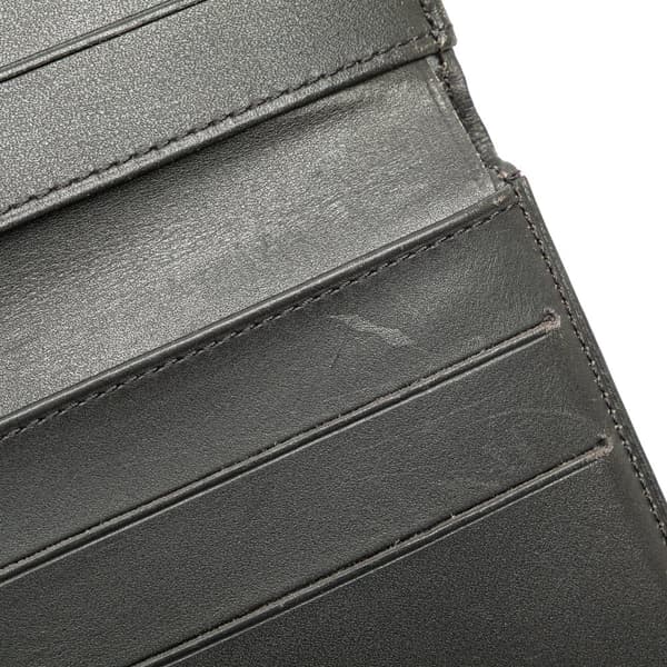 Pre-owned Louis Vuitton Monogram Mat Portefuille Elise Trifold Wallet Gray