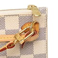 Miniatyrbilde 8 av 10: Pre-owned Louis Vuitton Damier Azur Neverfull MM Pouch White