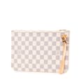 Miniatyrbilde 2 av 10: Pre-owned Louis Vuitton Damier Azur Neverfull MM Pouch White