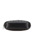 Miniatyrbilde 3 av 10: Pre-owned Saint Laurent Quilted Y Lambskin Monogram Loulou Cosmetic Case Black