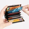 Miniatyrbillede 2 af 5: Kortholder i metal med RFID-blokering
