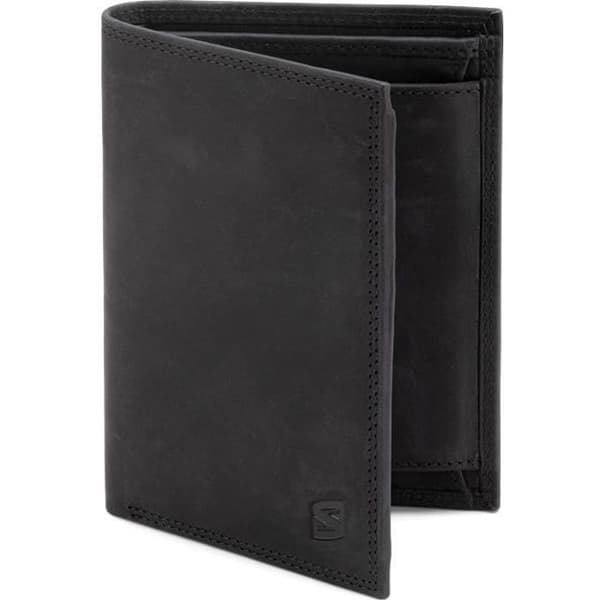 Plånbok - SERASAR - W010 - Läder av nötkreatur - Svart - RFID-skydd