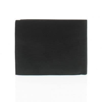 Plånbok - Tommy Hilfiger - Johnson - Oljigt läder - Svart - 13 x 9,5 cm