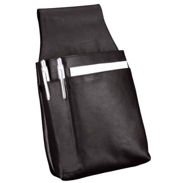 Förråd - Alassio - Nappa-läder - Svart - Fack för myntficka - Mått 130x40x240mm