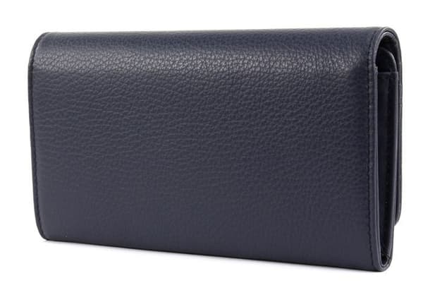 MANDARINA DUCK Blå läderväska för kvinnor - Mellow Leather L Purse L Klänning Blå 60618