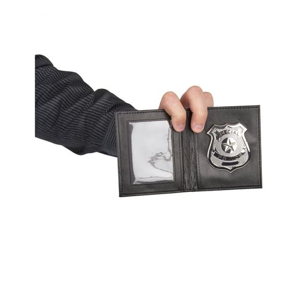 Polisplånbok - 45549 - Unisex - Svart - Interiör - Vuxen - Från 18 år