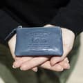 Miniatyrbild 4 av 4: Plånbok Herr Läder Mjuk Liten Format 11002 Jeans