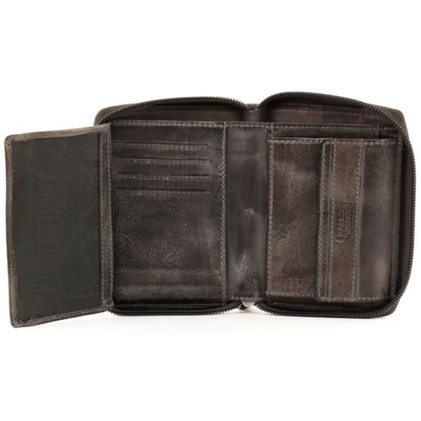 camel active Melbourne Zip Wallet High Black [35997]