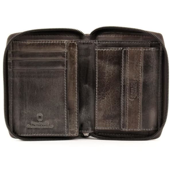 camel active Melbourne Zip Wallet High Black [35997]