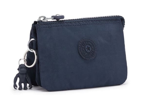 kipling Blå myntväska för kvinnor och män - Basic Creativity Purse S Blue Blue 2 119947