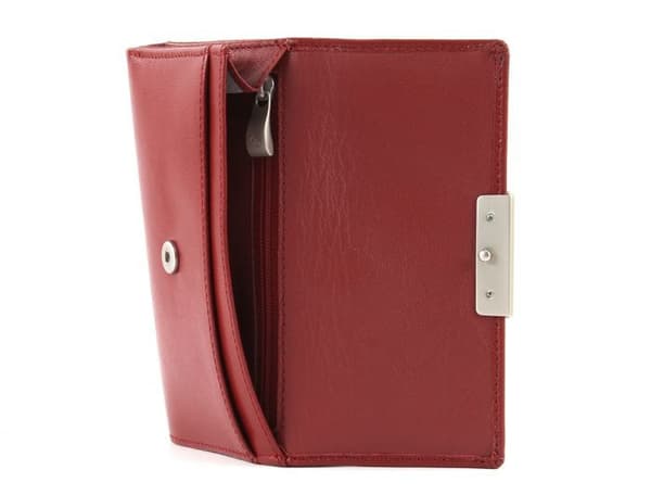 MANDARINA DUCK Röd damväska - Hera 3.0 Plånbok med lucka M 50586