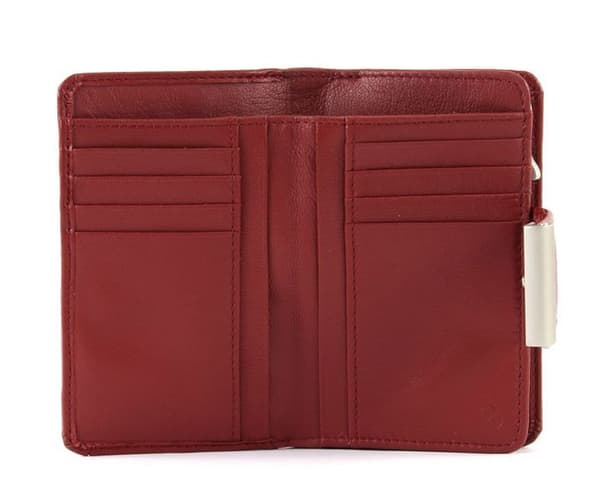 MANDARINA DUCK Röd damväska - Hera 3.0 liten plånbok 50588