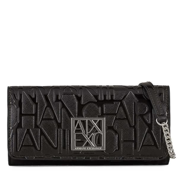 Portfölj - ARMANI EXCHANGE - Utbyte - Färg Svart - Hårdskal - Dam