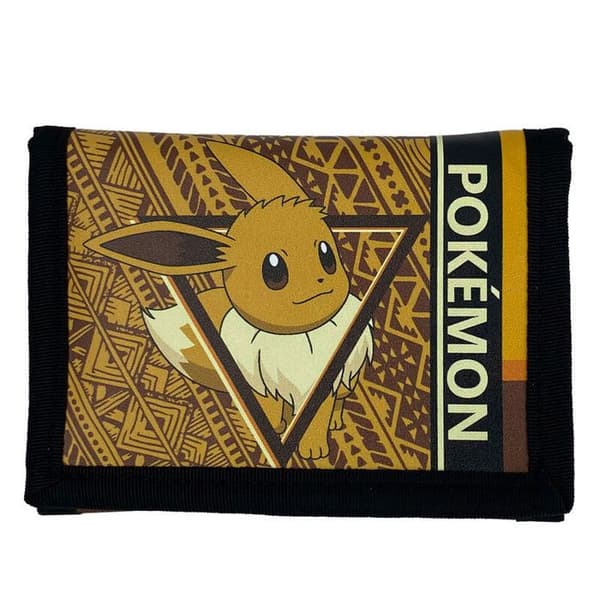 Portfölj - CYPBrands - Eevee - Brun - Dragkedja - Unisex