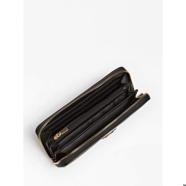 Myntväska - GUESS - Laurel - Imiterat läder - Svart - 20,5 x 10 x 3 cm