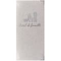 Miniatyrbild 1 av 2: Familjebokfodral - CANOCEA - Glittrande - Vit - PVC - Mått 21,80 cm x 10,50 cm