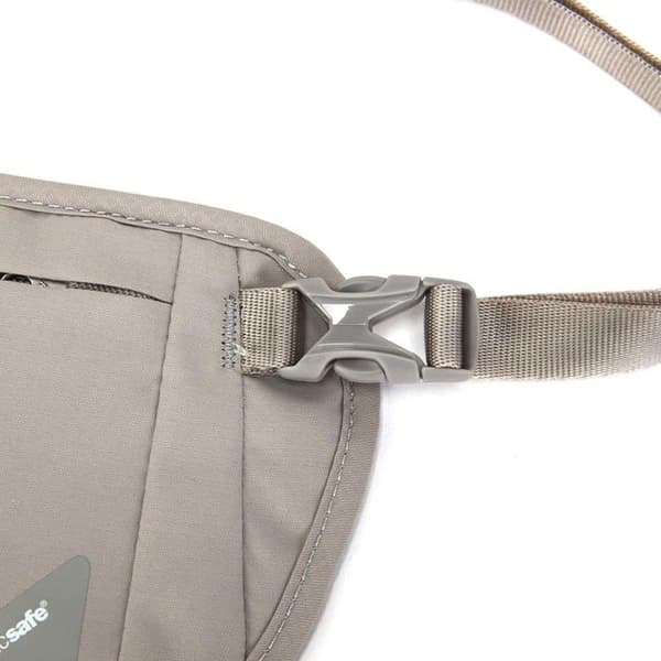 Portfölj Pacsafe - 10142 - Coversafe V Resebälte, 26 cm, Grå (Grey)