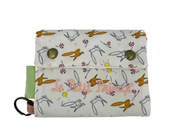 Cyp-märke - BR-11-PR - CYPBRANDS Le Petit Portefeuille-Little Prince Fox-kollektionen, Mixte Barn, Beige, One Size
