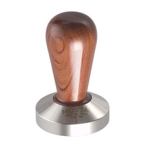 Kaffetamp - Motta - 110 - Professionell - 58mm - Handtag i Bubinga