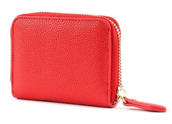 Plånbok - VALENTINO - Divina Zip Around Wallet XS - Röd - Chic - Syntetisk