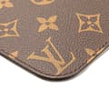 Miniatyrbilde 8 av 9: Pre-owned Louis Vuitton Monogram Neverfull Pouch Brown