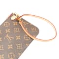 Miniatyrbilde 9 av 9: Pre-owned Louis Vuitton Monogram Neverfull Pouch Brown
