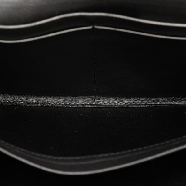 Pre-owned Bottega Veneta Leather Intrecciato Flap Continental Wallet Gray