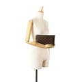 Miniatyrbilde 10 av 10: Pre-owned Louis Vuitton Monogram Neverfull Pouch Brown