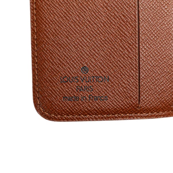 Pre-owned Louis Vuitton Monogram Bifold Compact Wallet Brown