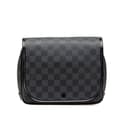 Miniatyrbilde 1 av 10: Pre-owned Louis Vuitton Damier Graphite Hanging Toiletry Kit Pouch Black