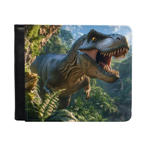 Dinosaur T-Rex Tyrannosaurus Rex Herrepung Med Møntlomme