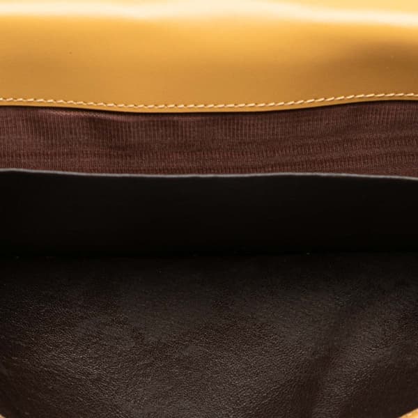 Pre-owned Gucci GG Canvas Web Long Wallet Brown