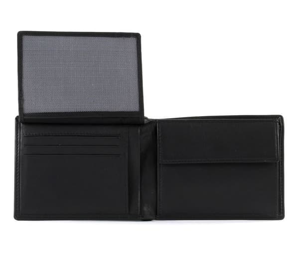 Plånbok - Mäster - F3 Galbert BillFold H7 - Läder av kalvskinn - Svart - Klassisk
