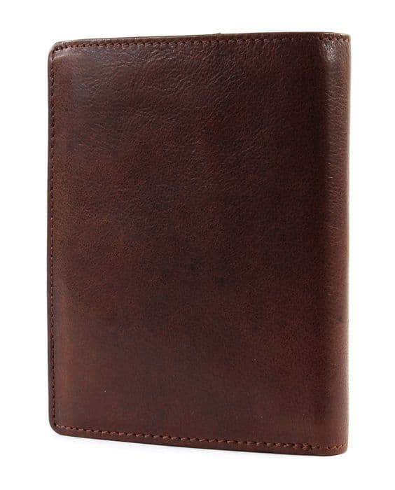 Plånbok - Braun Büffel - Arezzo North - Kalvskinn - Brun - Elegant och klassisk