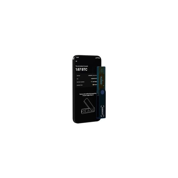 Kryptovaluta plånbok Ledger Ledger Nano X Blå Safir