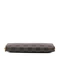 Miniatyrbillede 3 af 10: Pre-owned Louis Vuitton Damier Ebene Zippy Wallet Brown